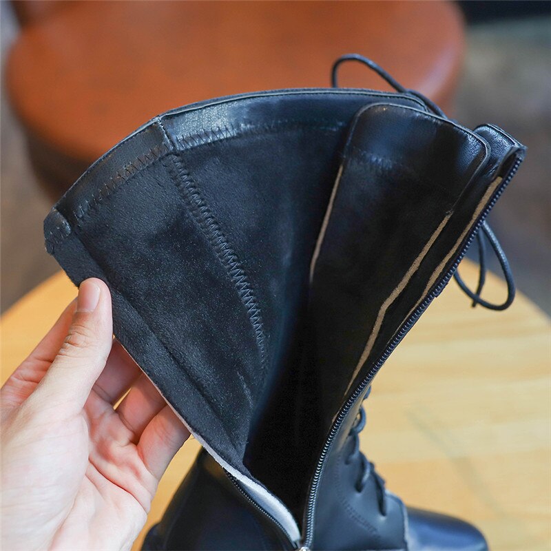 Winter Mädchen Stiefel Leder Schuhe Knie-hohe Spitze hoch Lange Stiefel Anti-Unterhose freundlicher Kleinkind Mädchen Stiefel größe 26-36 SZ158