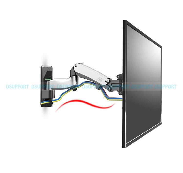 NB F500 Gas Spring 50-60 inch LED TV Wall Mount Monitor Holder Ergonomical Mount Loading 14-23kgs Max.VESA 400*400mm