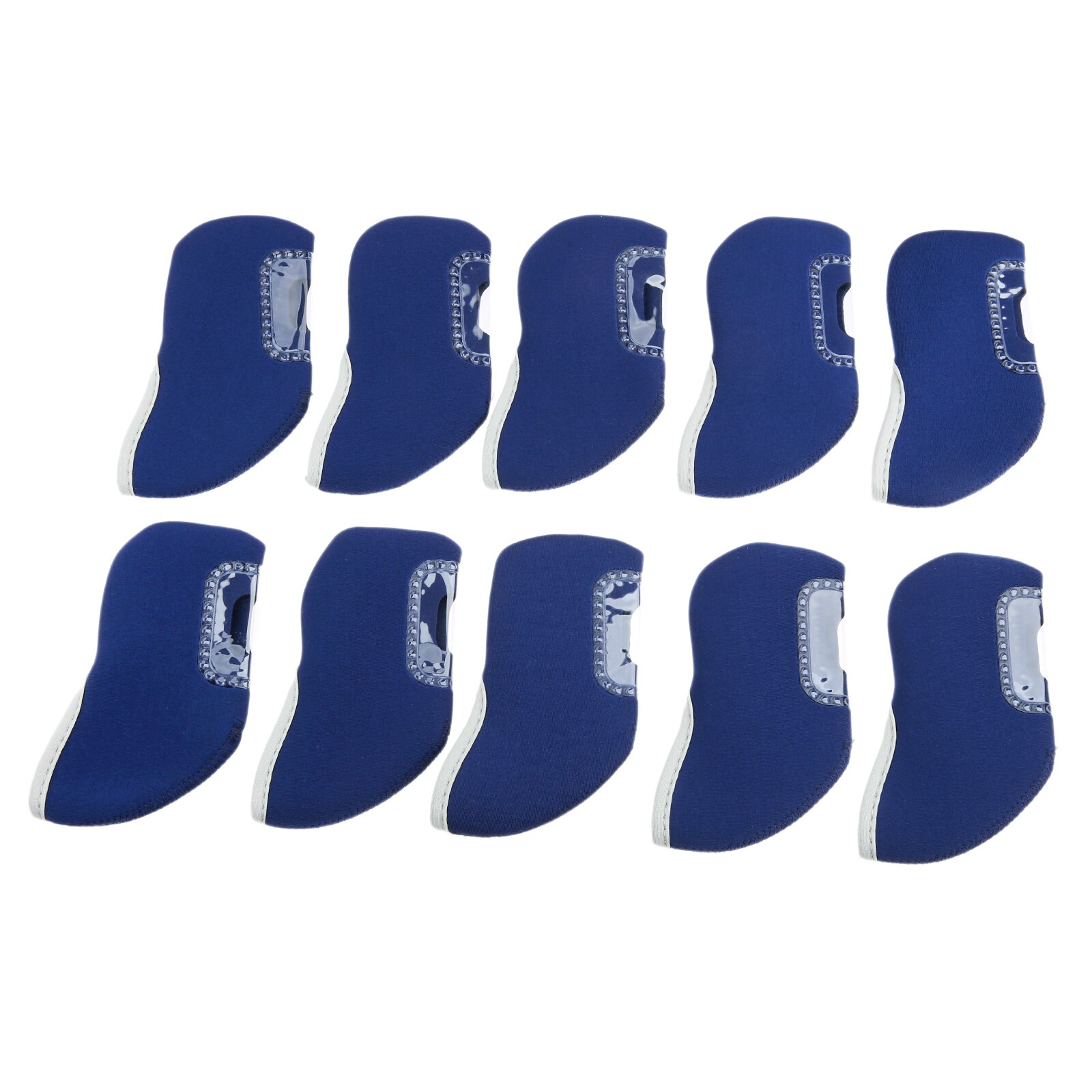 Housses de tête en fer Golf, protection de la tête en fer pour le Golf protection de la tête en fer pour le Club de Golf, accessoires de Golf, 9 couleurs, 10 pièces