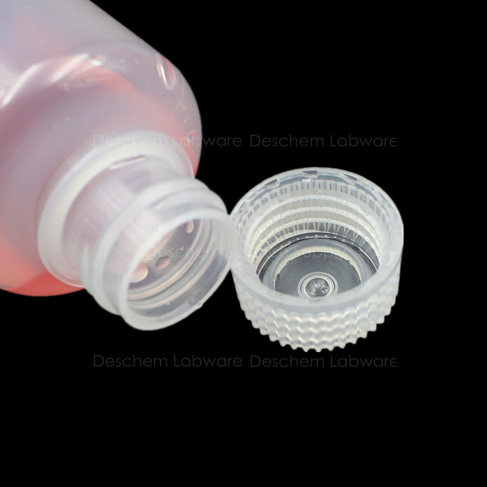 1000mL PP Reagent Bottle Food-Grade 1 L Polypropylene Sample Bottles Small Mouth