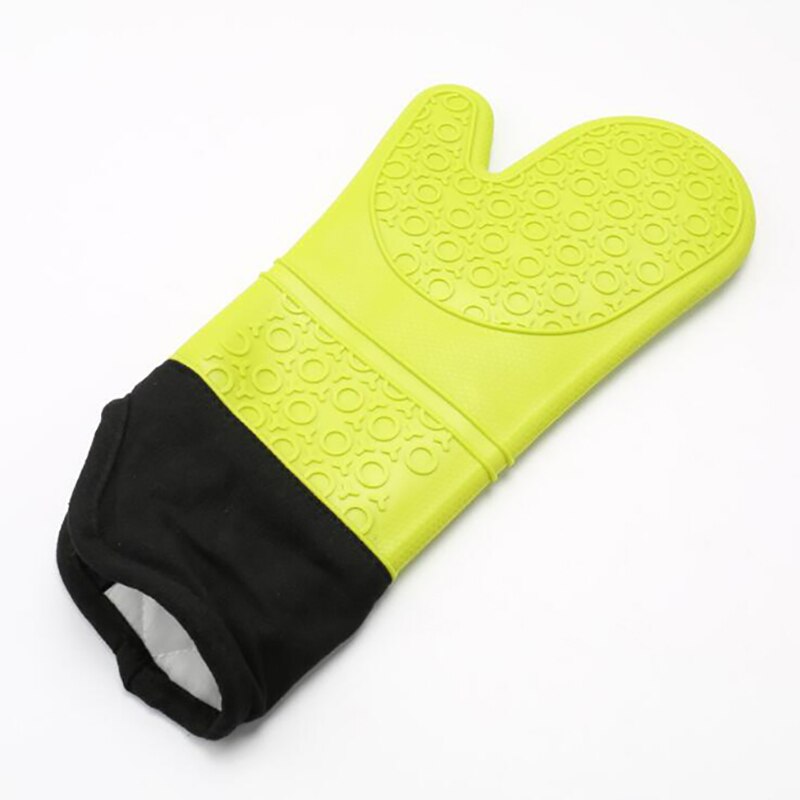 Silikone varmebestandige handsker ovn luffer madlavning grill gants silikone køkken mikroovn vanter ovn handske