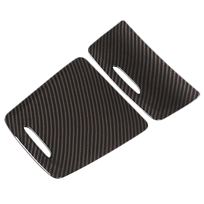 Zachte Koolstofvezel Center Asbak Opbergdoos Paneel Trim Voor CLA GLA A Klasse W117 W176 A180 2014-2018