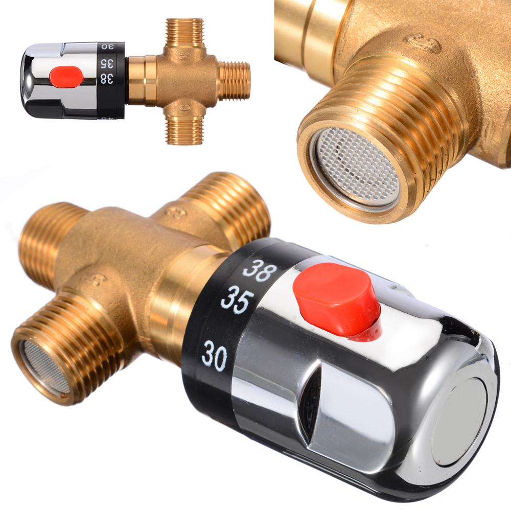 1pc Standard Thermostatic G1/2'' Mixing Water Temperature Control Valve Faucet Replacement Parts