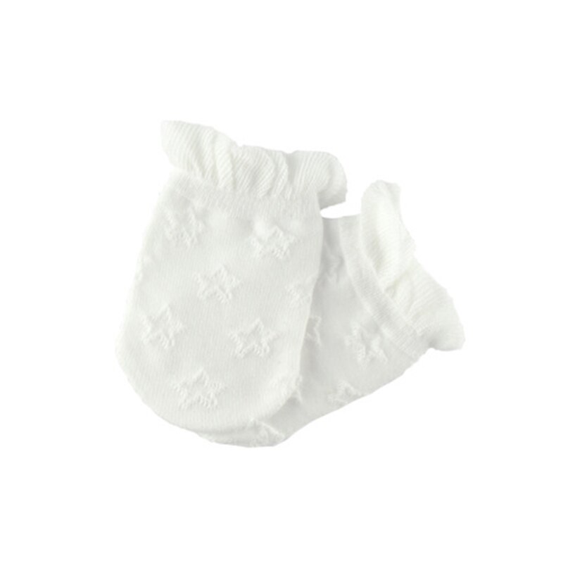 1 paar Baby Handschuhe Fäustlinge Weiche Baumwolle Gestrickte Wärmer Socken Sox Dusche