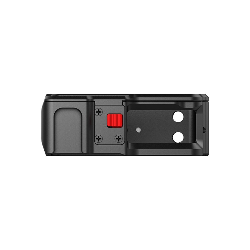 Ulanzi, jaula de Metal para Insta360 One R con zapata fría para micrófono de luz LED, funda Vlog, insta 360, jaula one r