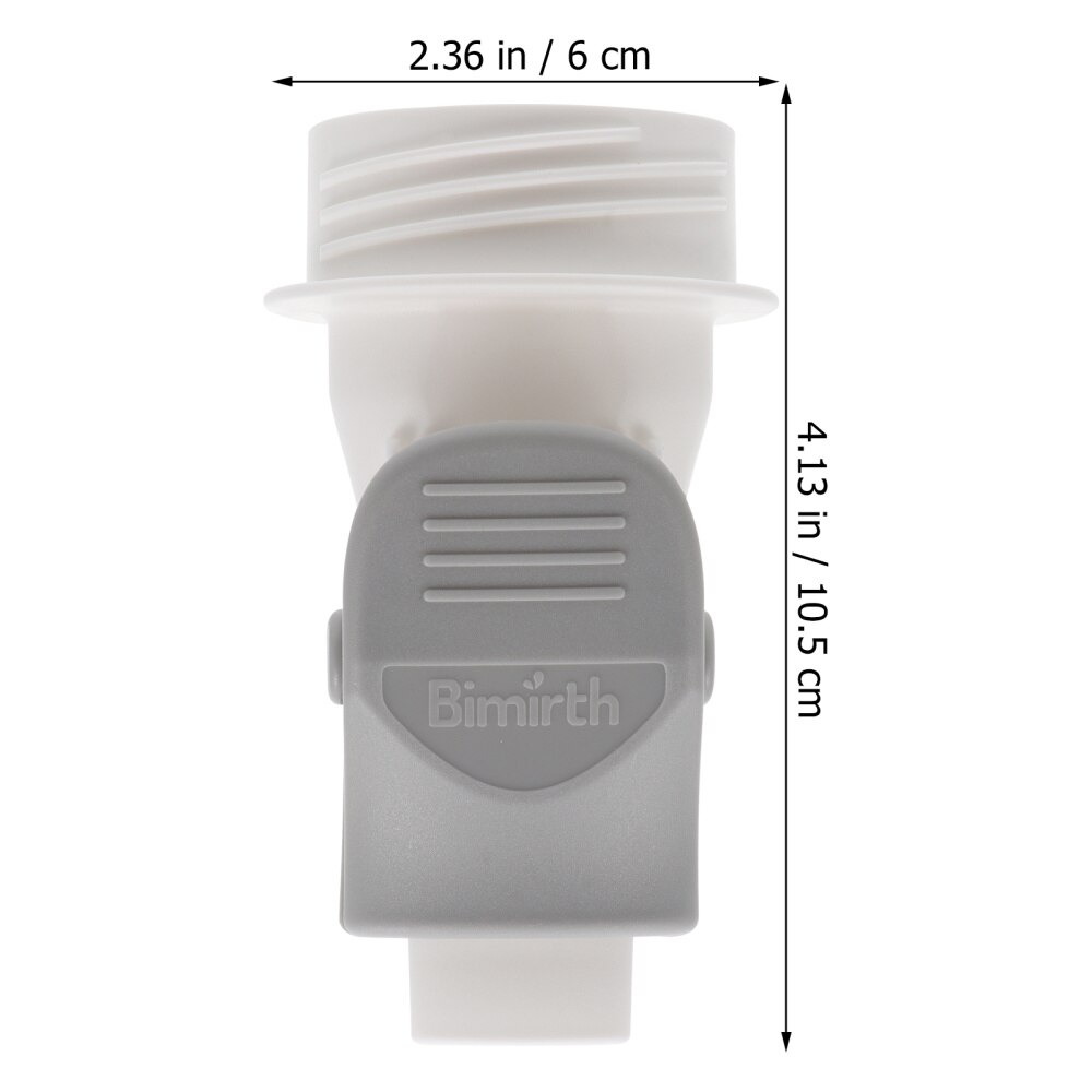 1pc saco clipe conversor durável fácil de usar conveniente portátil bomba de mama clipe conversor