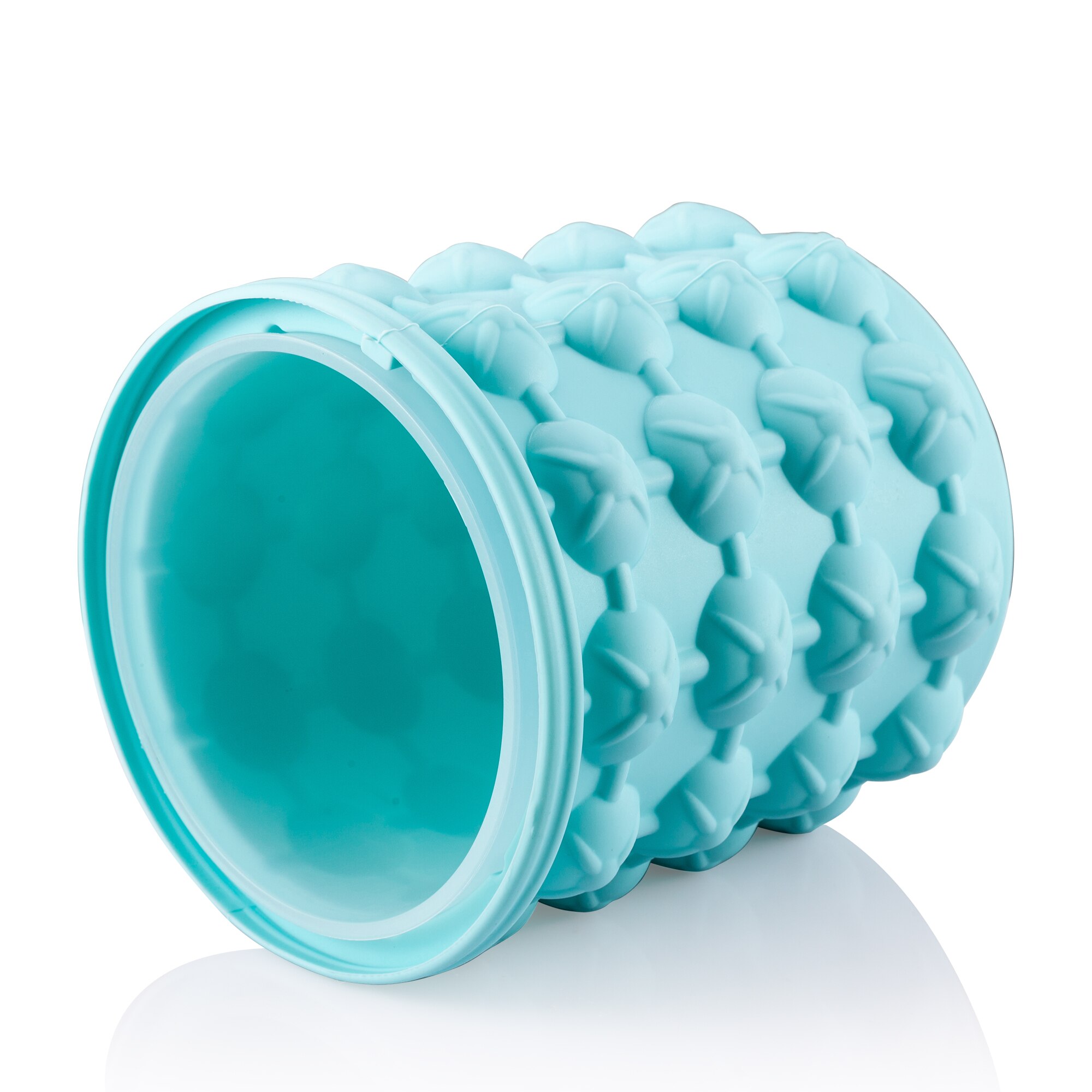 Silicone Ice Maker Fast Cold Ice Bucket Whiskey Wine Ice Cooler Beer Freeze Barrel Cabinet Space Saving Kitchen Ice Making Tools