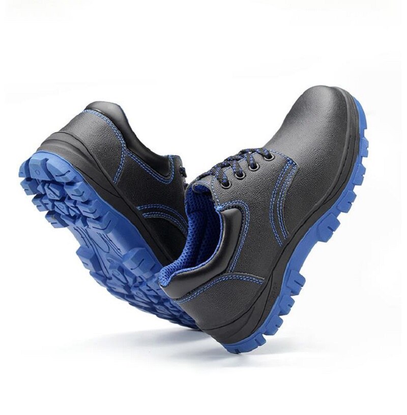 Chaussures de travail de sécurité pour hommes, bottes d'extérieur à embout en acier Indestructible, Anti-écrasement, Anti-perforation, baskets confortables, recommandées