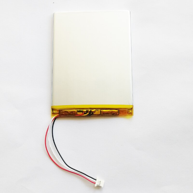 New 3,7 v 3000 battery for onyx boox monte cristo 2 reader, replacement rechargeable battery, 3- -wire connector with tools.