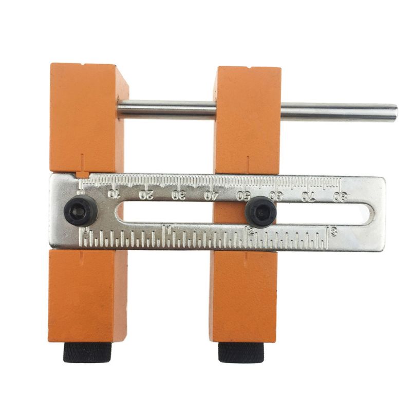 Adjustable Pocket Hole Drill Guide Kit Width Angle Drilling Jig System Bits Doweling Punch Locator Woodworking Double