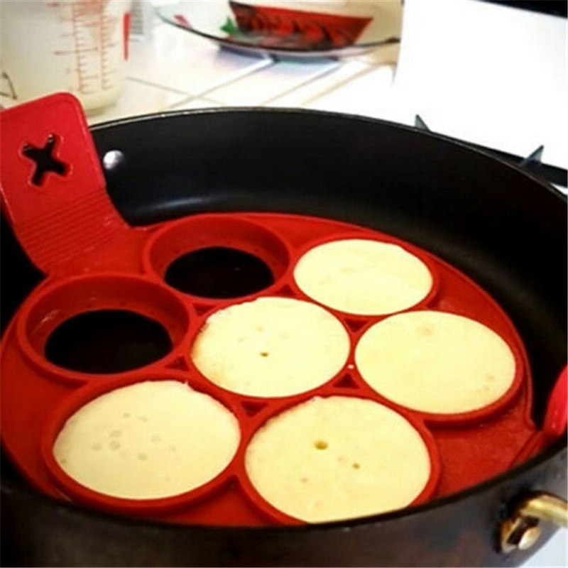 Jajko sadzone foremka foremka robić pankejków producent formy silikonowe nieprzywierająca prosta obsługa naleśnik forma robić omletów akcesoria kuchenne