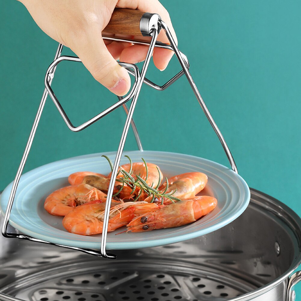 LeGeYo Lange Handvat Rvs Grill Rooster Lifter 10.8 Veilig Anti