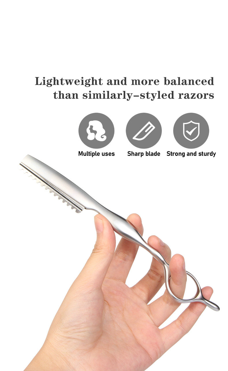 Haar Scheermessen Kappers Salon Steil Scheren Gezicht Scheermes En Rvs Kappers Haar Shaper Scheermesjes