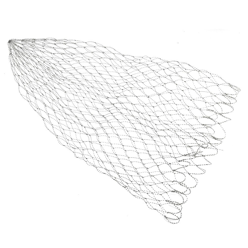 Fly Fishing Mesh Hand Nets Bass Trout Release Catch Landing Soft Fishing Network Water Soluble Mesh Net Protect Fish Net