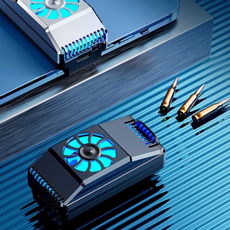 Phone Cooler - Mobile Cooling Pad - Gamepad Holder - Gaming Phone Fan