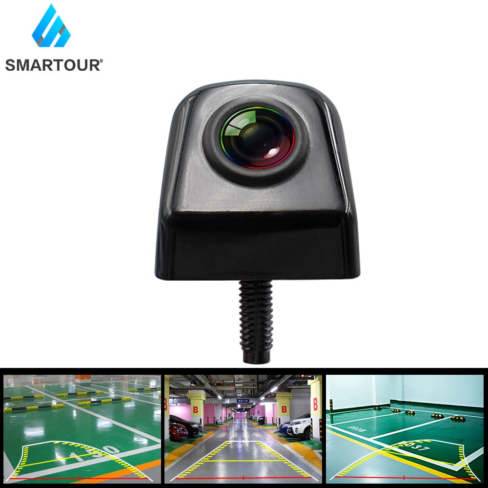 Smartour Intelligent Universal Vehicle Backup Camera Car Rear View Reverse Trajectory Camera with Dynamic Guide Line Metal Shell