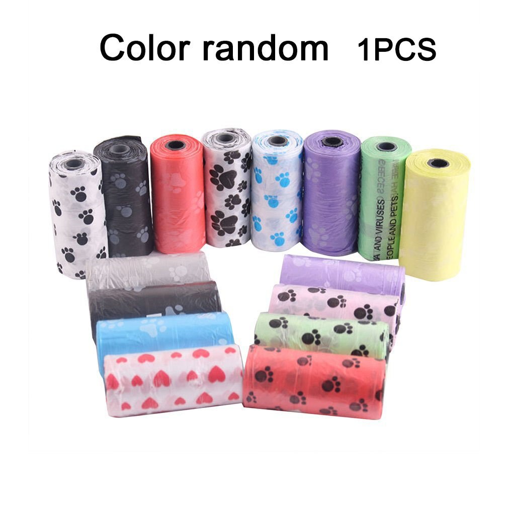 Pet Waste Bag Dispenser For Dog Waste Bag Holder - Plastic Garbage Bag Dispenser Carrier Case，Dog Pet 1 Roll Waste Poop Bags