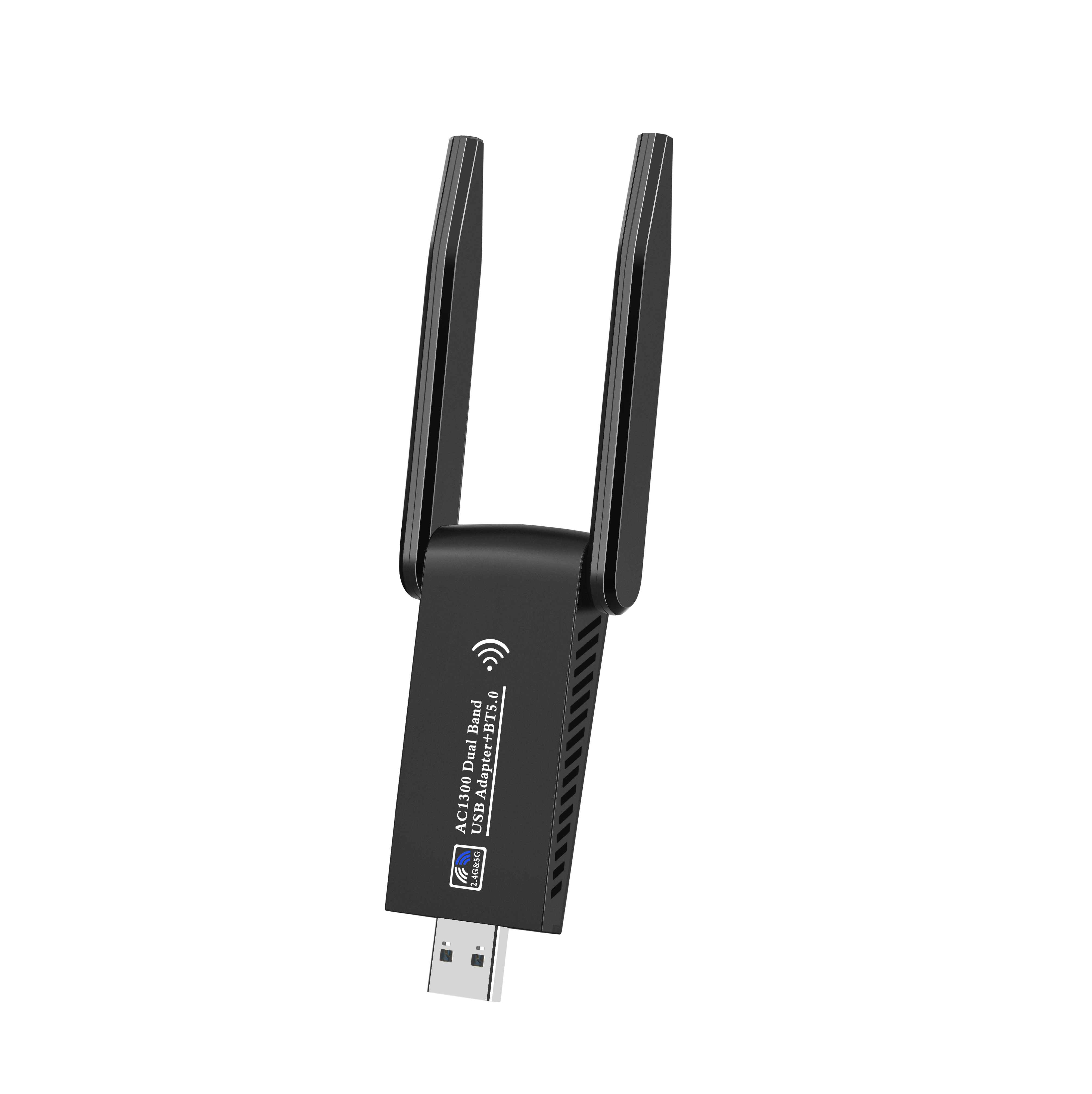 3.0 USB WIFI 1300mbps Bluetooth Dual Band Wireless Network Card AC1300 with Antenna For Laptop PC Mini Dongle