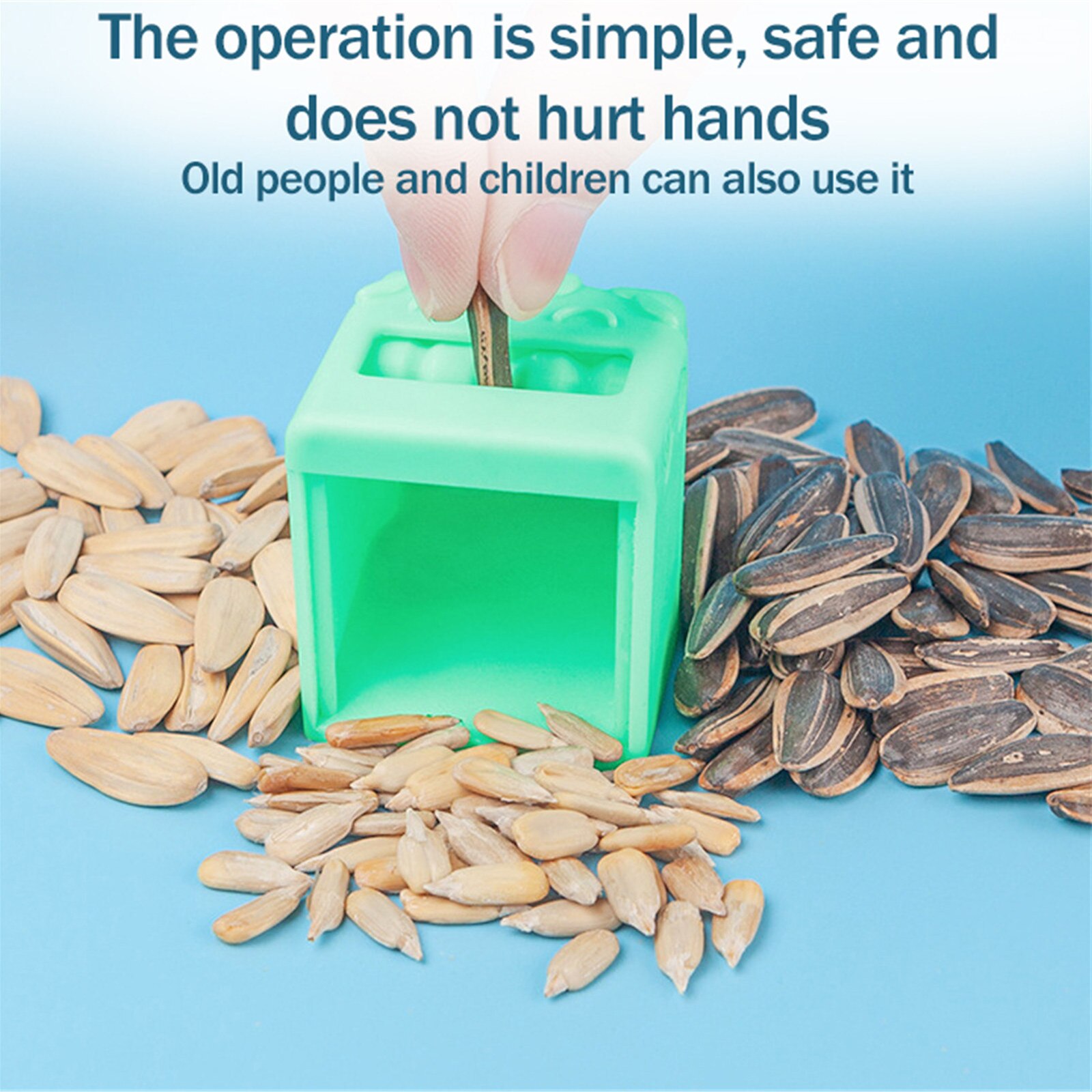 Melon Seed Sunflower Seeds Cracker Peel Tool Automatic Melon Seed Shelling Machine Melon Household portable Kitchen Accessories