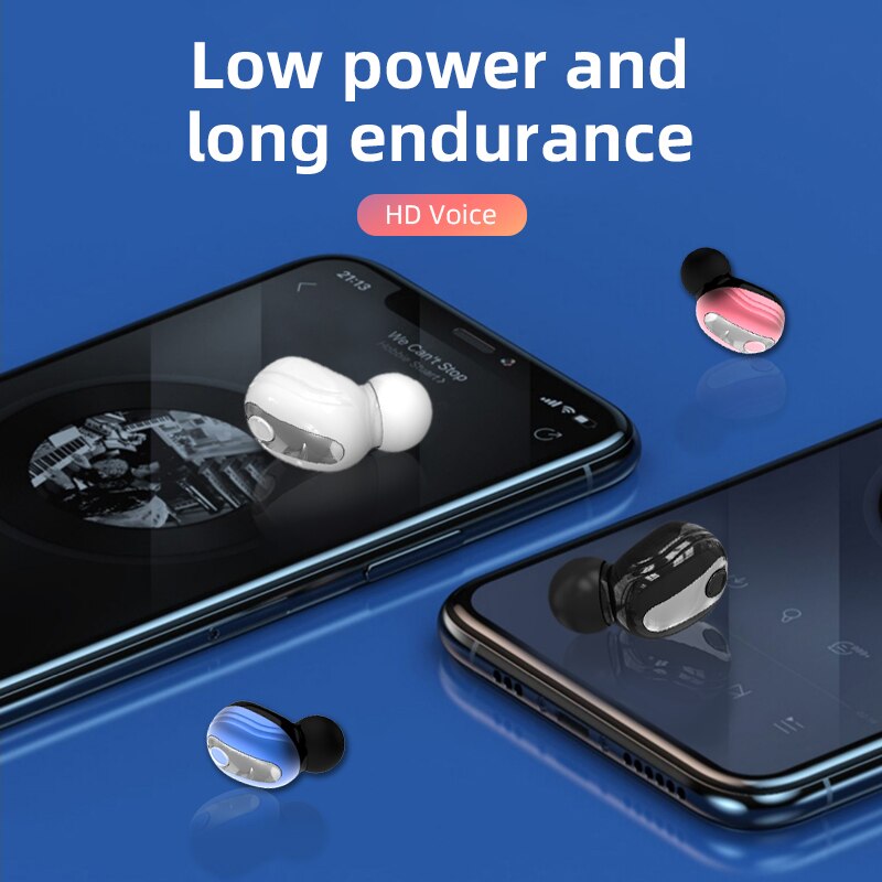 Mini Draadloze Bluetooth 5.0 Oortelefoon S9 In Ear Sport Met Microfoon Handsfree Headset Oordopjes Voor Samsung Huawei Alle Telefoon Oortelefoon