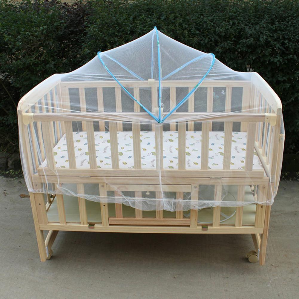 Rede mosquiteira para bebê berço net mosquito dossel cama redonda anti-mordida berçário infantil berço tenda para bebê crianças suprimentos