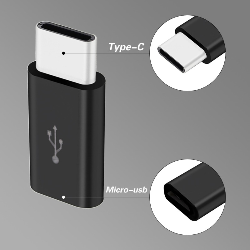 USB Typ C auf Mikro-USB-Adapter für Telefon, Tablette, Android, Ladegerät, Datenkabel-Adapter, Mikro-USB-Buchse auf Typ C-Stecker, OTG-Konverter