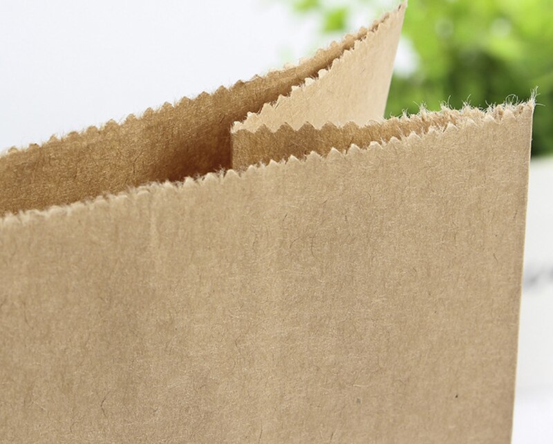 Kraft Papier Taschen 50 teile/los Stand hoch recyceln taschen Art Party Geburtstag Lebensmittel Papier Kraft Dichtung Verpackung Behandeln Tasche liefert
