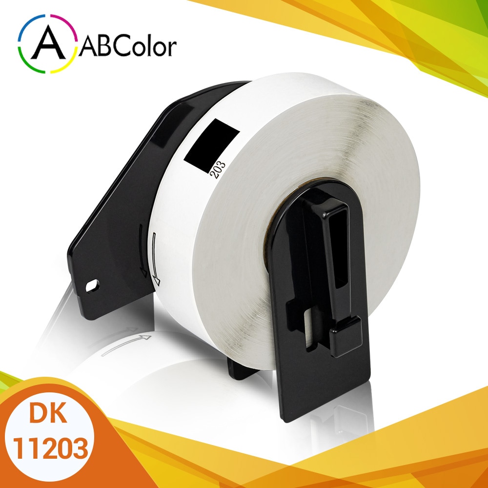 DK-11203 DK 1203 17x87mm Dirección de etiqueta térmica papel de corte de papel rollo de etiqueta hermano impresora de etiquetas QL-700 QL-600 QL-800