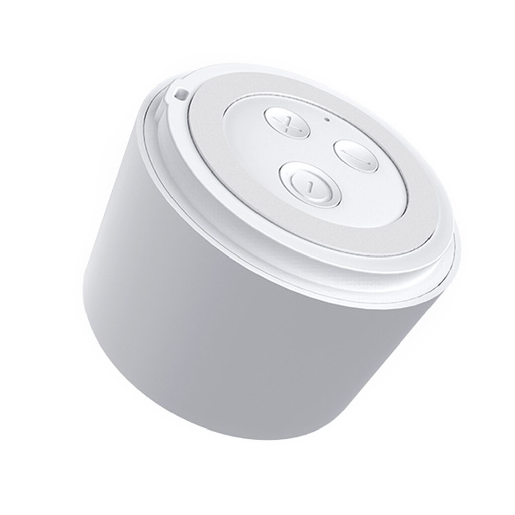 Merk ronde draagbare mini draadloze bluetooth speaker subwoofer slimme spraakgestuurde draagbare bluetooth speaker 5.0