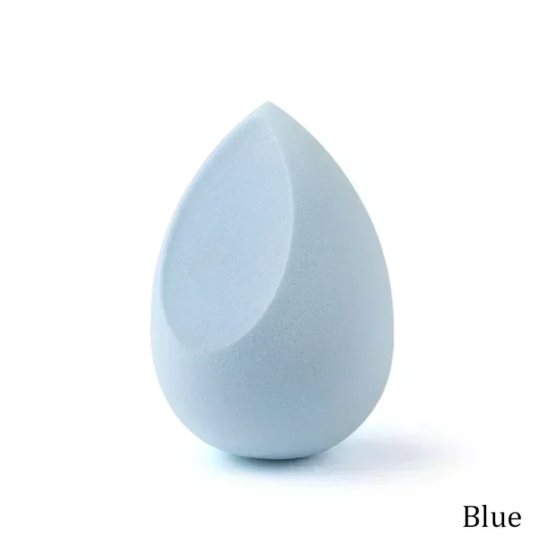 Éponge de maquillage en forme d'œuf, 3 pièces, coussin d'air, poudre, bouffante de cosmétiques, outils de beauté doux, humide et sec, double usage: Ciel Bleu