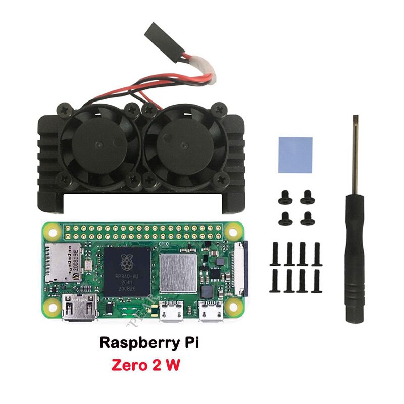 Raspberry Pi Zero 2W PI0 2 W with Aluminum Heatsin... – Grandado