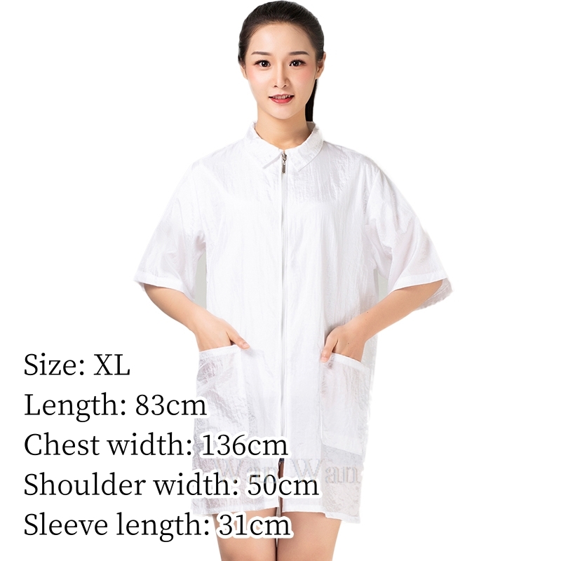 Dunne kappersuniformen, kappersjas, kappersschort, anti-haar, antistatische kleding voor huisdierverzorging  y0505