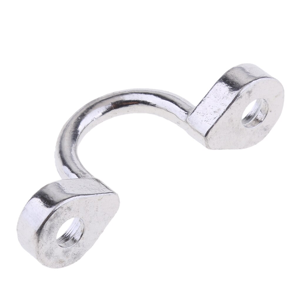 1Pc Zilver Rvs Dek Loop Tie Down Pad Eye Band Voor Boot Rigging