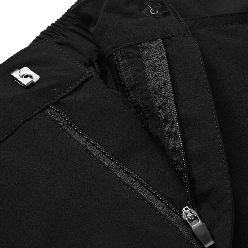 Pantalones cortos de senderismo transpirables de secado rápido para hombre, Shorts deportivos de Color sólido para montar al aire libre, escalada, Camping