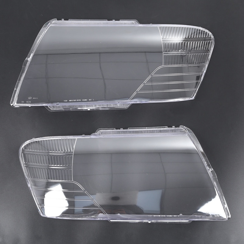 for MITSUBISHI Pajero V73 V75 V77 03-11 head light lamps Shell Transparent Lampshade Lampshade Headlight Cover Lens Glass