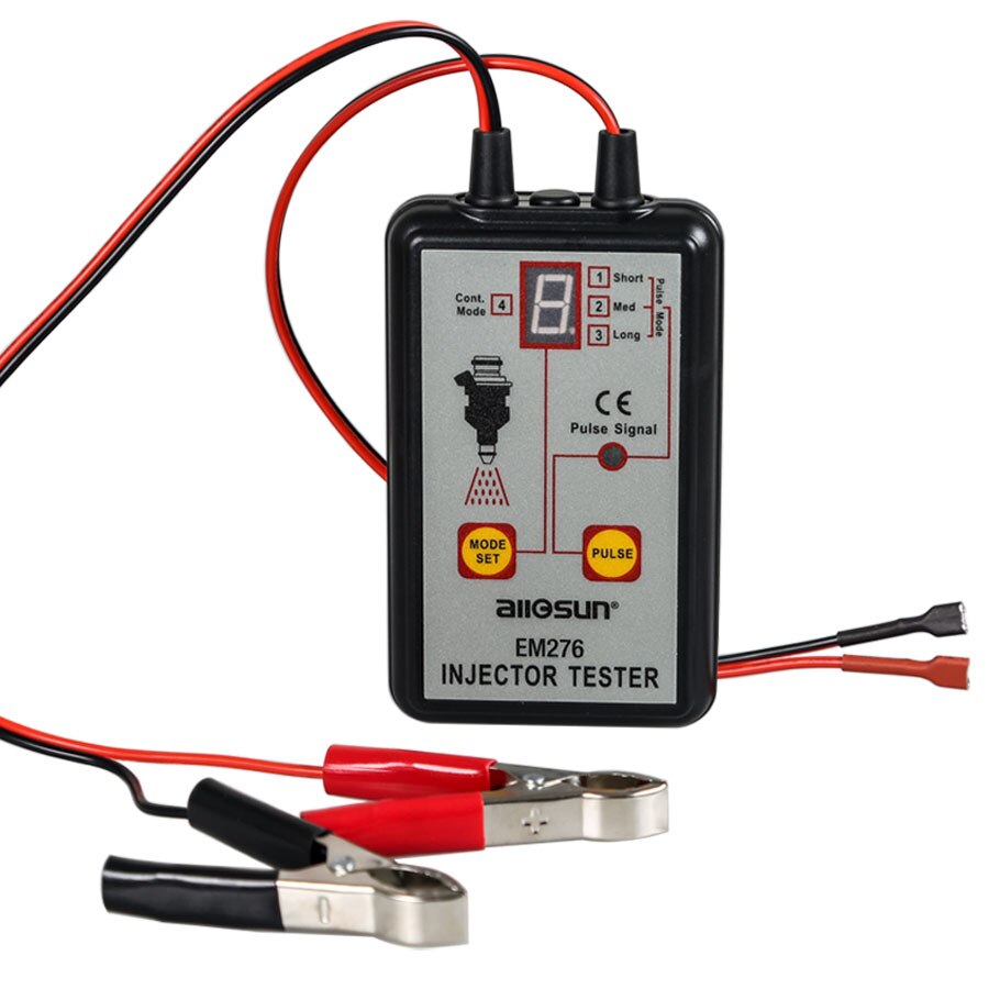ALL SUN EM276 Injector Tester Fuel Injector 4 Pluse Modes Tester Powerful Fuel System Scan Tool EM276