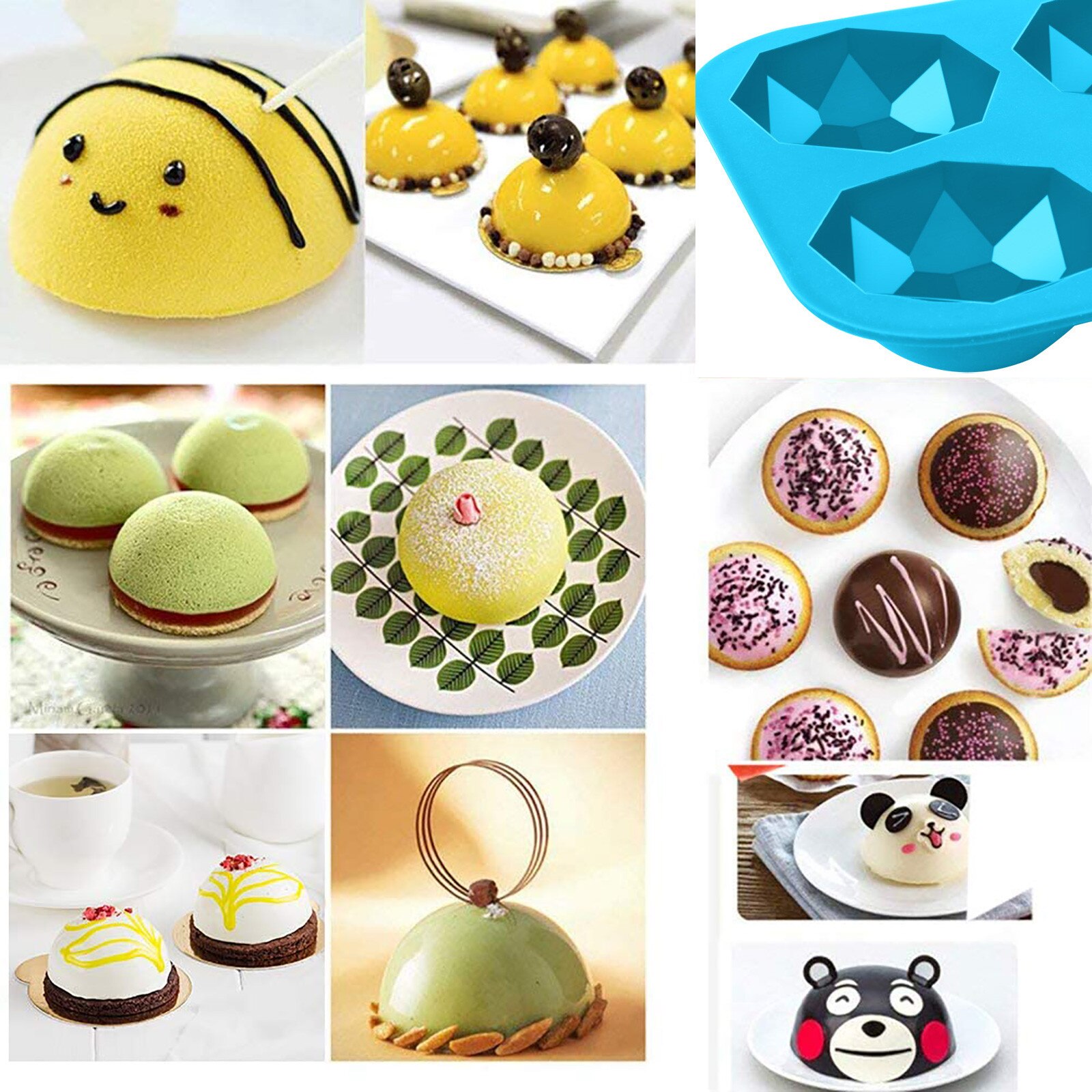 1PCS DIY Formen Silikon Form Maker Geschmacklos Backen Gebäck Cookie Schokolade Form Muffin Kuchen Form Dessert Dekorieren Werkzeuge