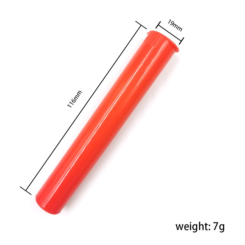 Filler Kegels Gerold Hennep Plastic Joint Houder Doob Buis Buizen Pillendoos Draagbare: Rood