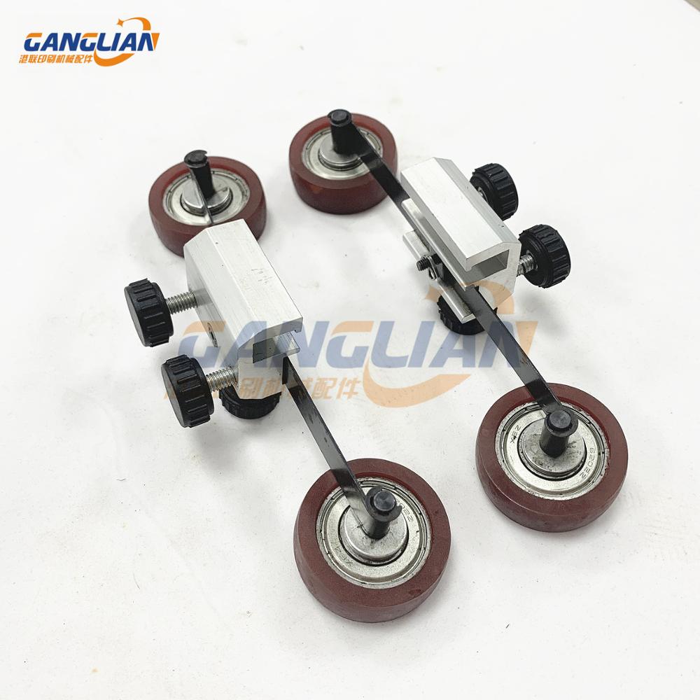 1 Pair Komori Rubber Wheel Assembly Printing Machine Spare Parts