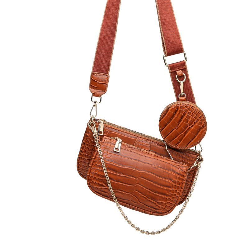 3PCS bags for women PU Leather Shoulder bag sac a main femme women bag crossbody bags for women