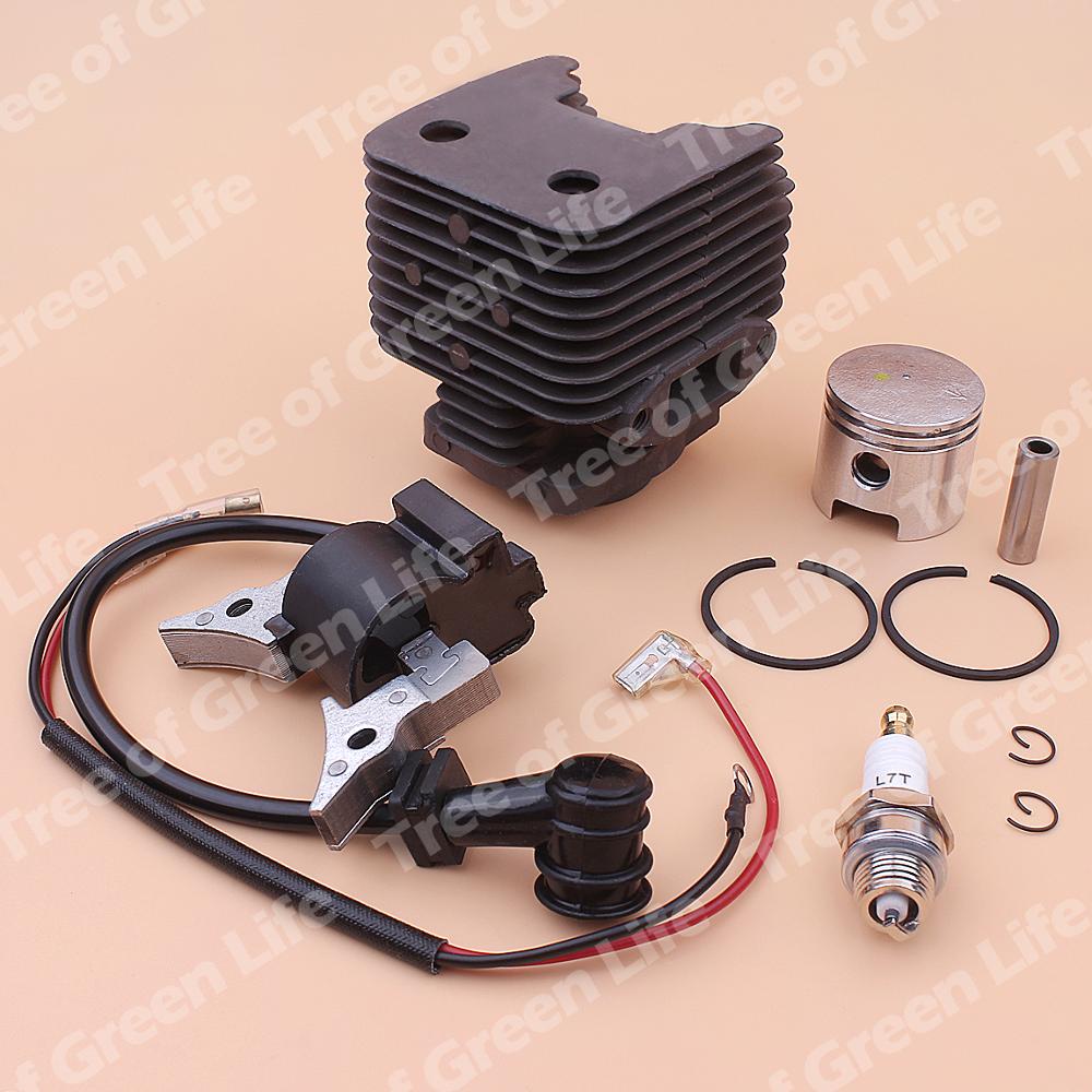 36mm Cylinder Piston Ignition Coil Kit For Tanaka SUM 328 WeedEater Blower Trimmer Brush Cutter