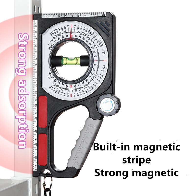 Magnetic High Precision Angle Slope Measuring Instrument Level Bubble Inclinometer Protractor Angle Finder Slope Scale Level
