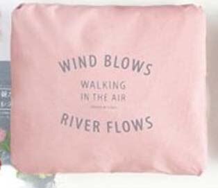 Sacs de voyage imperméable oxford tissu sac de rangement sac de stockage augmenter unisexe pliable shopping sac à bandoulière: Pink
