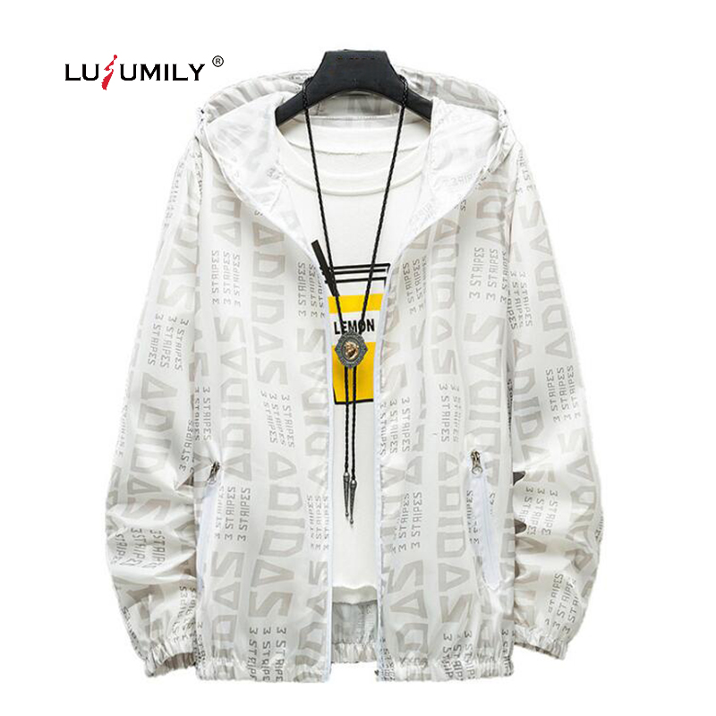 Lusumily jas dames zomer windjack zonbescherming kleding dunne jas dames sportjas capuchon blouse tops