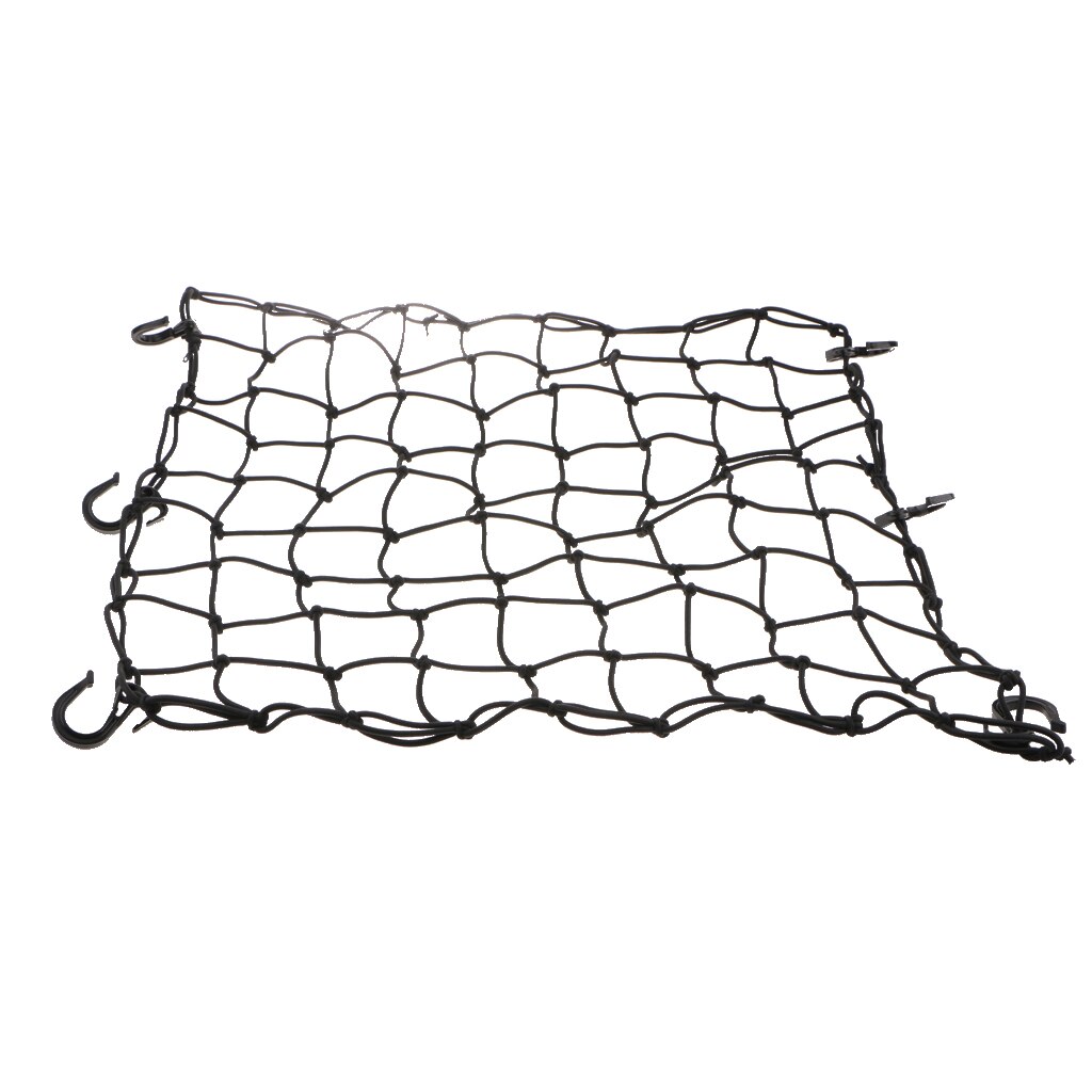 4*600*600mm bildele tagbøjle elastisk net bagagebærer lastholder universal til suv pick-up truck bil trailer rv