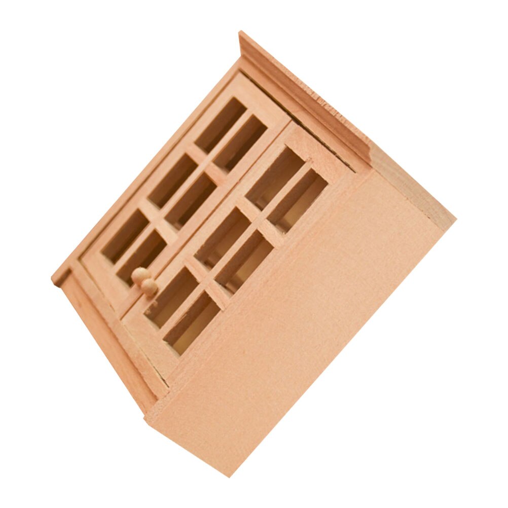 1pc kleine holzschrankmodelle, dekoration, minihaus, minimöbelmodell, bastelarbeiten: Ursprünglich Titel