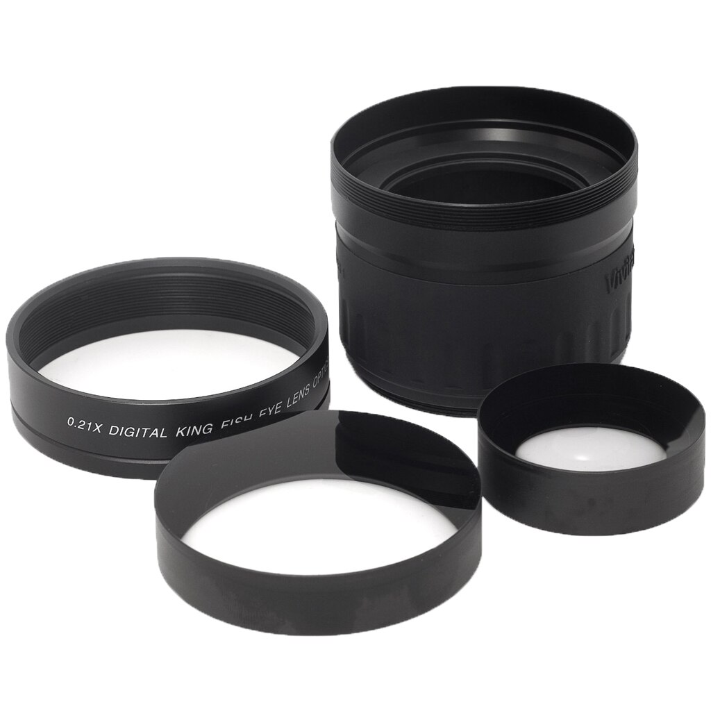 Lentille Fisheye grand Angle 58mm 0,21x, pour Sony Alpha NEX-5 NEX-6 NEX-7 NEX-5N