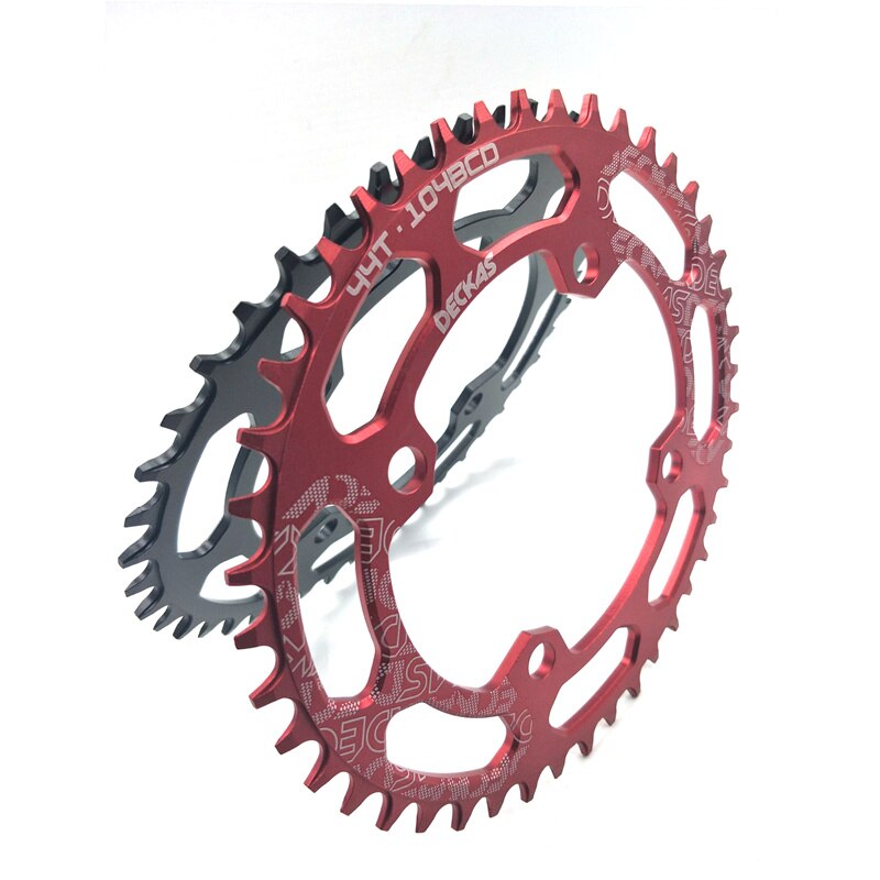 Deckas Ovale 104BCD 40/42/44/46/48/50/52T Mountain Fiets Kettingwiel mtb Bike Voor 8-12 Speed Crankstel Aluminium Kettingblad