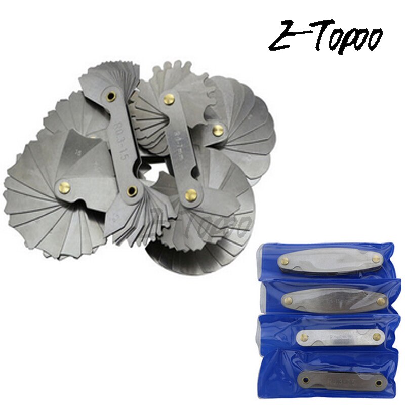 4 stuks Radius Meters Set R0.3-1.5/R1-7mm/R7.5-15m... – Vicedeal