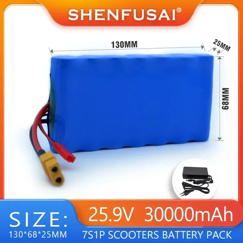 24 yearsOriginal lithium-ion battery for small electric skateboards, 30000m 24V 7S1P battery pack